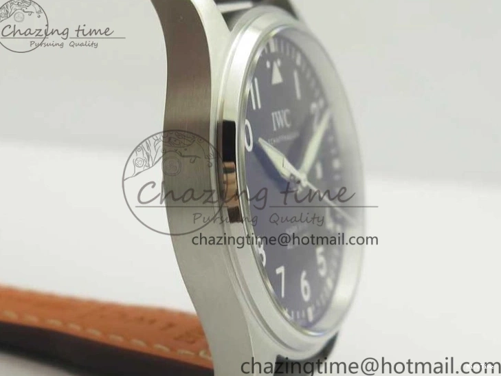 MIROTIME 0709 Practical MARK XVIII ANTOINE DE SAINT EXUPÉRY IW327003 SS MKS 1:1 Best Edition on Brown Leather MIYOTA 7193